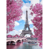 HULIANFU Sunset Scenery DIY 5D Diamond Painting Full Round Drill Mosaic Landscape Diamond Embroidery Picture Rhinestone Home Decor Gift