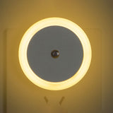 HULIANFU LED Night Light Mini Light Sensor Control 110V 220V EU US Plug Nightlight Lamp for Children Kids Living Roon Hearts Lights
