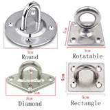 HULIANFU Stainless Steel Suspension Bracket Hammock Mount Ceiling Hook Anchor Hanger For Gym Training Aerial Yoga Sex Swing Hanging Kit