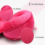 HULIANFU Seat Cushion Multifunctional Dual Comfort Memory Foam of Hip Lift Seat Cushion 8 Colour Beautiful Butt Latex Seat Cushion