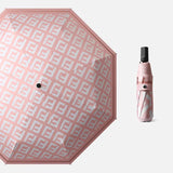 HULIANFU Mini Umbrella 6 Ribs Luxury Women Umbrellas Anti UV Parasol Five-Folding Fashion Sun Protection Small Umbrella Vinyl