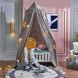 HULIANFU Kids Mosquito Net Baby Crib Curtain Hanging Tent Home Decoration Living Room Bedroom Corner Bed Decor Girl Princess Mosquito Net