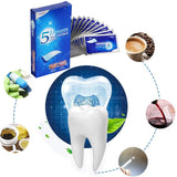 HULIANFU New 5D Gel Teeth Whitening Strips White Tooth Dental kit Oral Hygiene Care Strip for false Teeth Veneers Dentist seks Whiten gel