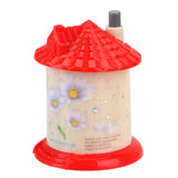 HULIANFU Portable Automatic Toothpick Holder Creative Toothpick Box Fashion House Shaped Lovely Home Organizer Random Color