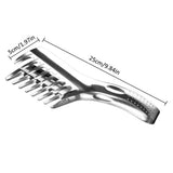 HULIANFU Multi-function Food Clip Stainless Steel Noodles Comb Clip Kitchen Spaghetti Tool For For Families Restaurants Picnics