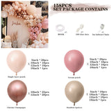 HULIANFU Wedding Balloon Kit Balloons Arch Decoration Birthday Baby Shower Party Birthday Wedding Balloon Decoration Balloons Sets Arch