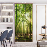 HULIANFU 2023 Simulation Of Gilt Leaves DIY Door Stickers Home Decoration Wall Sticker Kitchen Art Mural Peel &amp; Stick Waterpoof PVC Wallpaper