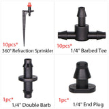 HULIANFU RBCFHl 5-100m 4/7mm PVC Garden Watering Hose  Micro Irrigation Pipe Drip Irriation Tubing Sprikler for Lawn Balcony Greenhouse