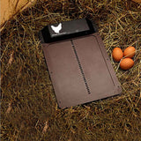 HULIANFU Smart Control Automatic Chicken Coop Door Light Sensor Smart Chick House Door Pets Dog Animal Cage for Door Pets Accessories