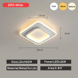 HULIANFU Modern Led Aisle Light Ceiling Lights Cloakroom Corridor Balcony Foyer  Ceiling Lamp Acrylic Decoration Home Lustering Luminaire