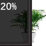 HULIANFU Width 40/50/60/70/80/90 cm Heat &amp; UV Block Professional Window Tint Auto Car UV Protector Glass Sticker Sun Shade Window Film