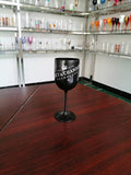 HULIANFU Wine Glasses PARTY White Champagne Coupes Cocktail Glass Champagne Flutes Wine Cup Goblet Plastic Beer Glass  Whiskey Glass