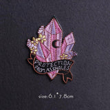 HULIANFU Van Gogh Patch Iron On Patches For Clothing Thermoadhesive Patches On Clothes Japan Anime/Fusible Patch Embroidery Sticker Badge