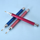 HULIANFU Point Drill Pen Square Round Diamond Painting Tool Lighting Diamond Pens 5D Painting with Diamonds Accessories Christmas Gift