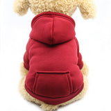 HULIANFU Pet Dog Clothes For Small Dogs Clothing Warm Clothing for Dogs Coat Puppy Outfit Pet Clothes for Large Dog Hoodies Chihuahua