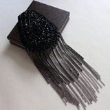 HULIANFU New Clothing Epaulettes Accessories Patch Metal Diamond Tassels Epaulet Dress Apparel Accessories
