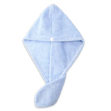 HULIANFU Women Hair Drying Hat Quick-dry Hair Towel Cap Hat Bath Hat Microfiber Solid Towel Cap Super Absorption Turban Hair Dry Cap