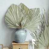 HULIANFU Palm Fan Leaf Palm Leaf Window Reception Party Art Wall Hanging Decoration Wedding Arch Arrangement
