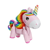 HULIANFU Unicorn Balloon Decoration Happy Birthday Party Supplies Foil Letter Balloon Globos Balony Banner Streamer Baby Shower Balloons