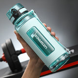 HULIANFU UZSPACE Sports Water Bottles Gym Leak-proof Drop-proof Portable Shaker Outdoor Travel Kettle Plastic Drink Water Bottle BPA Free