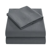 HULIANFU Multi Colors Bed Sheet Sets Soft Bed Sheets Twin/Full/Queen/King Size Bedroom Flat Sheet + Fitted Sheet + Pillow Case XF1026-1