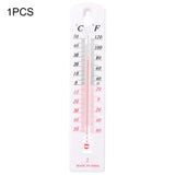 HULIANFU New Accurate Indoor Outdoor Temperature Meter Office Room Wall Hang Greenhouse Thermometer Humidity Meter