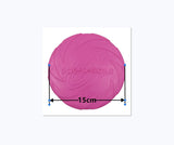 HULIANFU Pet Flying Discs EVA Dog Training Ring Puller Resistant Bite Floating Toy Puppy Outdoor Interactive Game Playing Products Supply