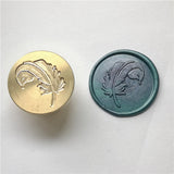 HULIANFU Wax Seal Stamp Retro Antique Sealing Wax Scrapbooking Stamps HEAD Wedding Decorative Metal Handle with love map Tree FLOWER ROSE