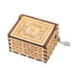 HULIANFU Wife friends Star Ball Birthday Present Music Christmas Theme Anonymity Box Wooden Castle MY Children Gift Goigeous