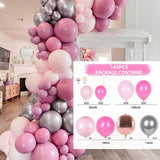 HULIANFU Macaron Balloons Garland Arch Rose Gold Confetti Ballon Wedding Birthday Baloon Birthday Party Decor Kids Baby Shower