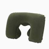 HULIANFU U Shaped Travel Pillow Inflatable Neck Car Head Rest Air Cushion for Travel Office Nap Head Rest Air Cushion Neck Pillow