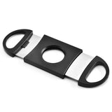 HULIANFU Stainless Steel Cigar Cutter New Metal Classic Guillotine Scissors Gift Portable Smoking Accessories Gifts For Man cool gadgets