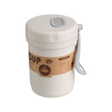 HULIANFU TUUTH Microwave Lunch Box Wheat Straw Bento Box 750ML BPA Free Food Storage Container with Soup Cup