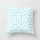 HULIANFU Super Hot Hipster Light Blue Green Mint Cushion Cases Modern Geometry Print Boho Decorative Pillowcase Sofa Couch Throw Pillows