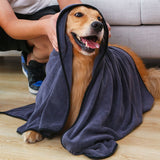 HULIANFU Microfiber Dogs Bath Towel Super Absorbent Pet Bath Towels Cats Quick Drying Towel Pet Supplies