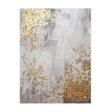 HULIANFU Minimalist Golden Poster Abstract Gold Canvas Print Painting Home Decor Wall Art Pictures for Living Room Bedroom Aisle Studio