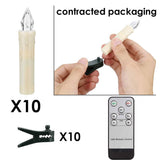 HULIANFU LED Candles Light Flameless Remote cвечи Velas شموع for Home Dinner Party Christmas Tree Candle Decoration Lamp Light New Years
