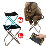 HULIANFU Ultralight Folding Chair Picnic Camping Chair Travel Foldable Aluminium Durable Portable Fishing Seat Outdoor Travel Furniture