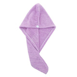 HULIANFU Quick Drying Microfiber Shower Cap Magic Hair Fast Drying Dryer Towel Bath Hat Dry Hair Cap Quick Drying Soft Turban Dry bonnet