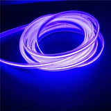 HULIANFU Ligh Density White RGB COB LED Strip Light 12v 512D 8mm Ra90 No Spot Linear Red Green Blue for Wall Bedroom Lighting Decoration
