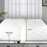 HULIANFU Newest Bed Bridge Twin to King Converter Kit Bed Gap Filler to Make Twin Beds Into King Connector Mattress Connector for Guests