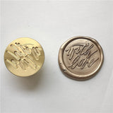 HULIANFU Wax Seal Stamp Retro Antique Sealing Wax Scrapbooking Stamps HEAD Wedding Decorative Metal Handle with love map Tree FLOWER ROSE