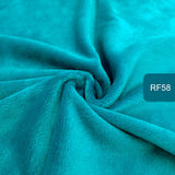 HULIANFU   Zyfmptex 1pcs Minky Fabrics For Sewing Diy Handmade Home Textile Cloth For Toys Plush Fabric Patchwork Solid Color Style 45*50cm