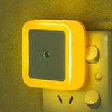 HULIANFU LED Night Light Mini Light Sensor Control 110V 220V EU US Plug Nightlight Lamp for Children Kids Living Roon Hearts Lights