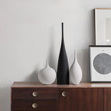 HULIANFU Simple Nordic Style Vases Handmade Art Zen Vases High-Quality Luxury Bedside Restaurant Decorations TV Cabinet