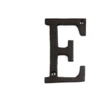 HULIANFU Metal Letters Numbers Cast Iron Decoration House Sign Doorplate DIY Cafe Wall CLH@8
