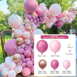 HULIANFU Wedding Balloon Kit Balloons Arch Decoration Birthday Baby Shower Party Birthday Wedding Balloon Decoration Balloons Sets Arch