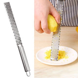 HULIANFU New Stainless Lemon Cheese Vegetable Zester Grater Peeler Slicer Kitchen Tool Gadgets Fruit Chopper novel kitchen accessorie