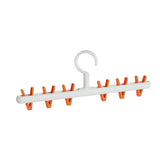 HULIANFU Magic 9-hole Support Circle Clothes Hanger Clothes Drying Rack Multifunction Plastic clothes rack Home Storage Hangers