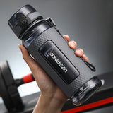 HULIANFU UZSPACE Sport Water Bottles BPA Free Portable Gym Anti-fall Leak-proof Large Capacity Fitness Kettle Tritan Plastic Drink Bottle